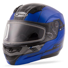 Load image into Gallery viewer, GMAX MD-04S MODULAR QUADRANT SNOW HELMET BLUE/BLACK XS G2041213 TC-2