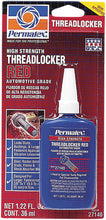 Load image into Gallery viewer, PERMATEX HIGH STRENGTH THREADLOCKER RED 36 ML 27140