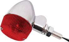 Load image into Gallery viewer, K&amp;S TURN SIGNAL STYLE 1 CHROME W/RED LENS 25-8325CM-atv motorcycle utv parts accessories gear helmets jackets gloves pantsAll Terrain Depot