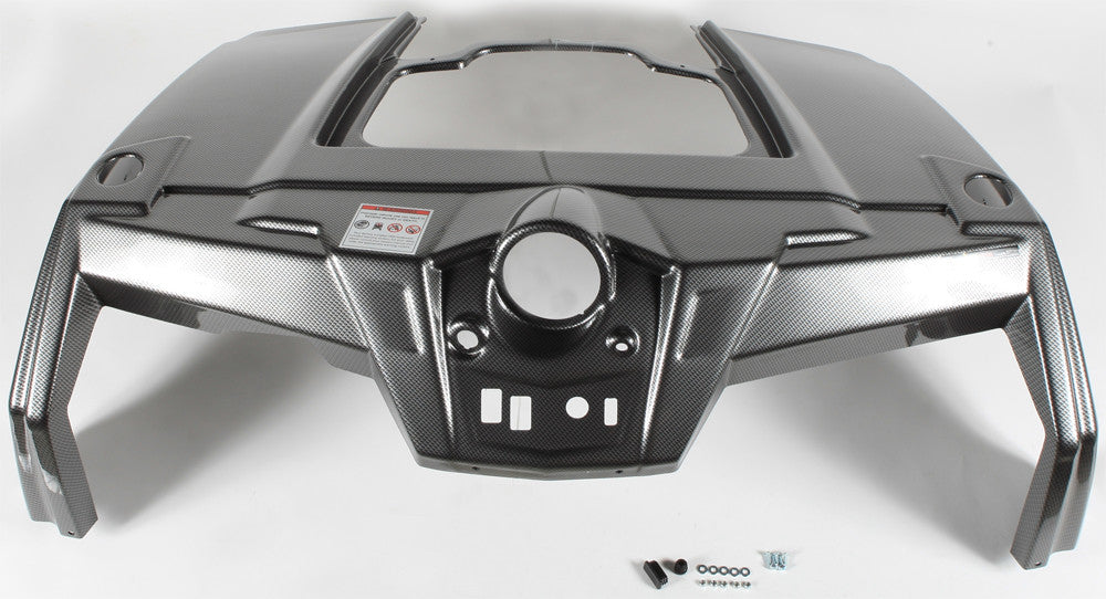 MAIER FRONT FENDER BLK CARBON RZR 19473-30