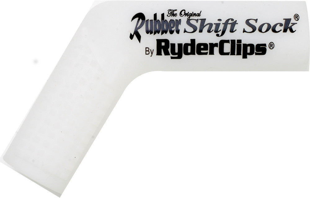 RYDER CLIPS RUBBER SHIFT SOCK (WHITE) RSS-WHITE-atv motorcycle utv parts accessories gear helmets jackets gloves pantsAll Terrain Depot