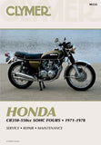 CLYMER REPAIR MANUAL HON CB350-500 CM332