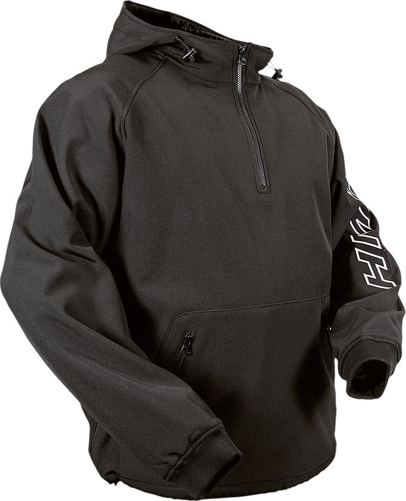 HMK HOODED TECH PULLOVER BLACK X HM7HTPBX-atv motorcycle utv parts accessories gear helmets jackets gloves pantsAll Terrain Depot