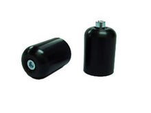 Load image into Gallery viewer, SHOGUN BAR END SLIDERS BLACK 725-1719