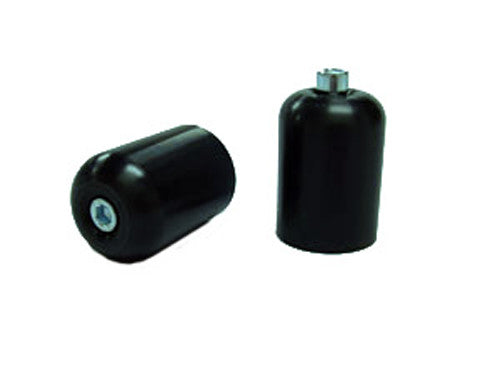 SHOGUN BAR END SLIDERS BLACK 725-1319