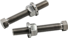 Load image into Gallery viewer, WORKS TI AXLE ADJUSTER BOLTS JAP 8X52MM/10MM / 8MM/12MM NUTS 70-630