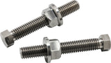 WORKS TI AXLE ADJUSTER BOLTS JAP 8X52MM/10MM / 8MM/12MM NUTS 70-630