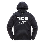 ALPINESTARS RIDE 2.0 FLEECE BLACK/WHITE LG 1119-51000-1020-LG