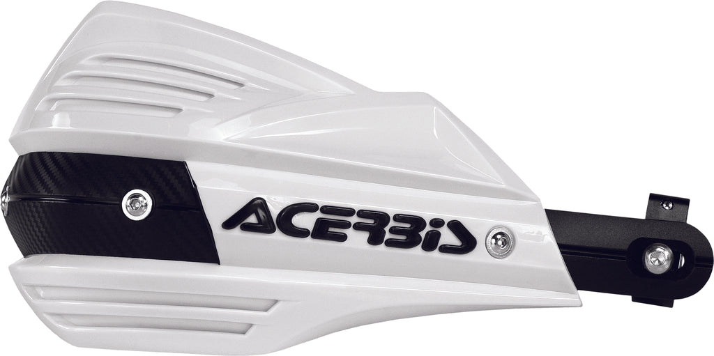 ACERBIS X-FACTOR HANDGUARDS WHITE 2374190002-atv motorcycle utv parts accessories gear helmets jackets gloves pantsAll Terrain Depot