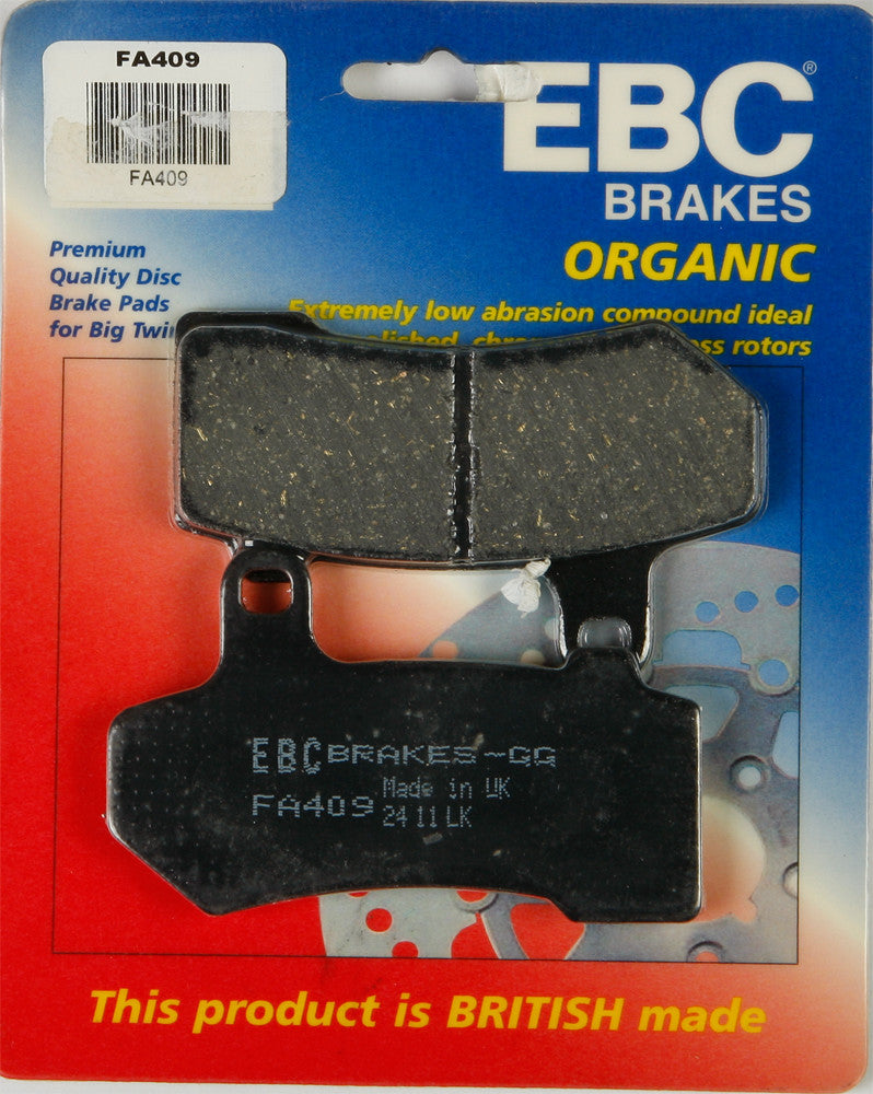 EBC BRAKE PADS FA409-atv motorcycle utv parts accessories gear helmets jackets gloves pantsAll Terrain Depot