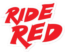 Load image into Gallery viewer, D'COR RIDE RED DECAL 4" 40-10-203