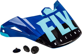 FLY RACING KINETIC THRIVE HELMET VISOR BLUE/WHITE 73-88184