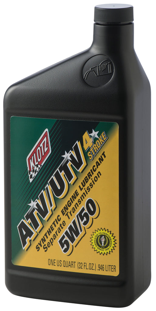 KLOTZ ATV/UTV SYNTHETIC ENGINE LUBRICANT 5W-50 32 OZ ATVUTV-550