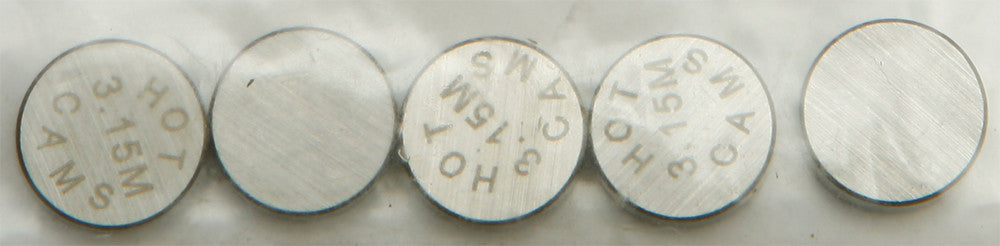 HOT CAMS VALVE SHIMS 9.48X3.15MM 5/PK 5PK948315