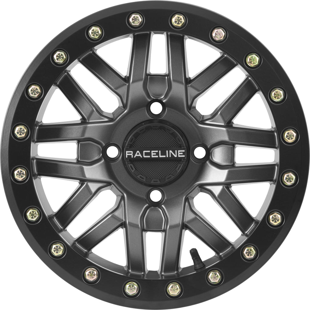 RACELINE RYNO BEADLOCK 4/156 14X7 5+2 GUNMETAL A91G-47056-52