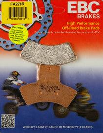 EBC BRAKE PADS FA270R-atv motorcycle utv parts accessories gear helmets jackets gloves pantsAll Terrain Depot