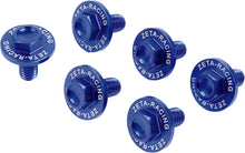 Load image into Gallery viewer, ZETA FORK GUARD BOLT KAW BLUE ZE88-9206