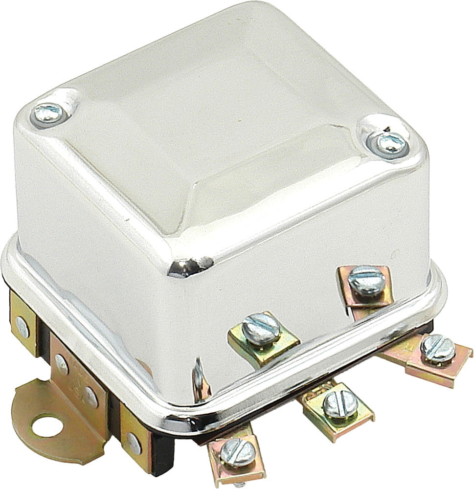 ACCEL ELECTRO-MECHANICAL VOLTAGE REGULATOR 6V CHROME 201106C-atv motorcycle utv parts accessories gear helmets jackets gloves pantsAll Terrain Depot
