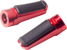 Load image into Gallery viewer, PUIG FOOTPEGS RACING RUBBER RED 7318R
