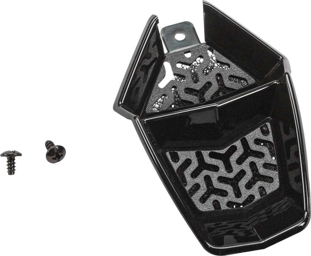 FLY RACING KINETIC HELMET MOUTHPIECE GLOSS BLACK 73-88166