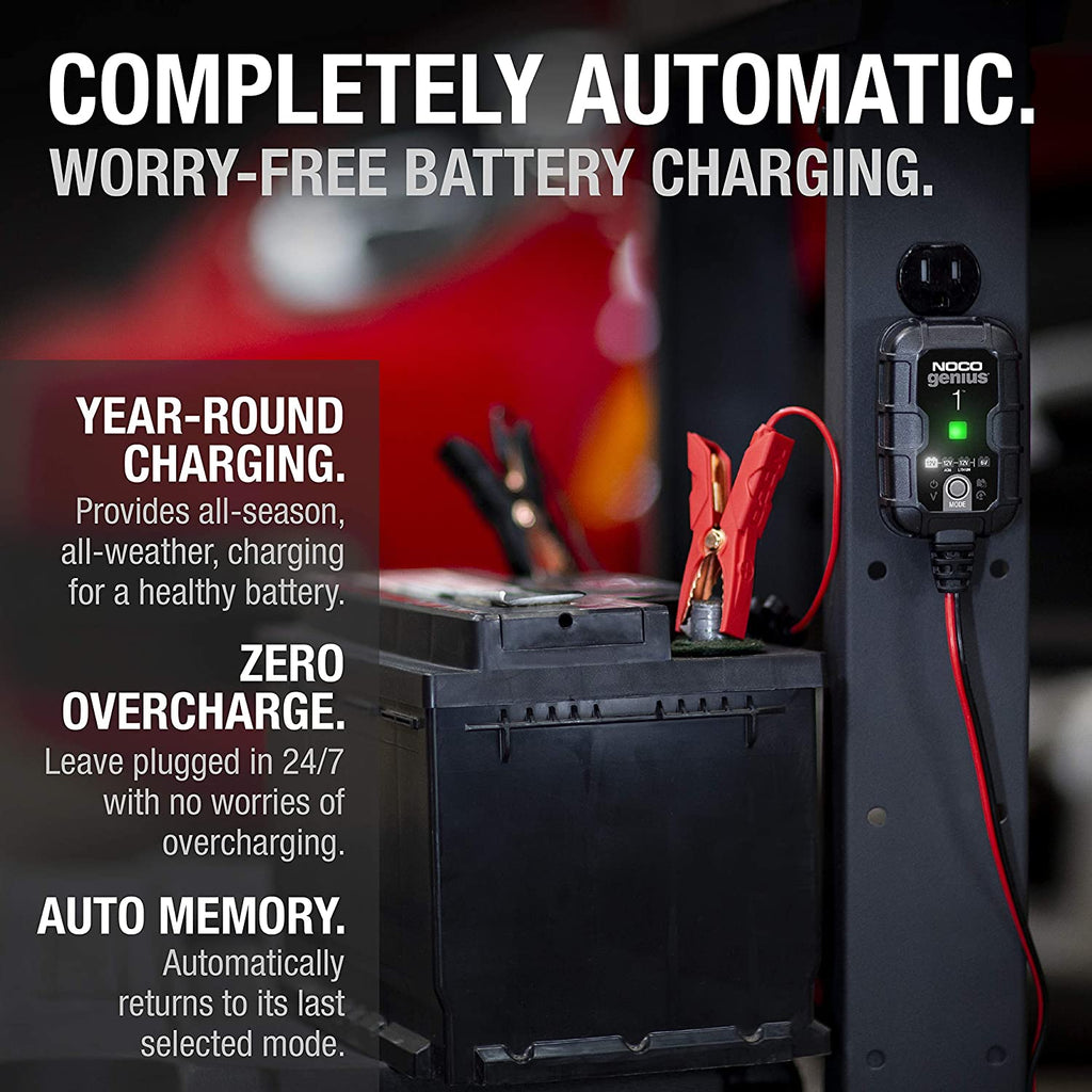 NOCO GENIUS BATTERY CHARGER 1 AMP GENIUS1