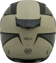 Load image into Gallery viewer, GMAX FF-49 FULL-FACE DEFLECT HELMET SMK SHIELD MATTE TAN/KHAKI SM G1494534