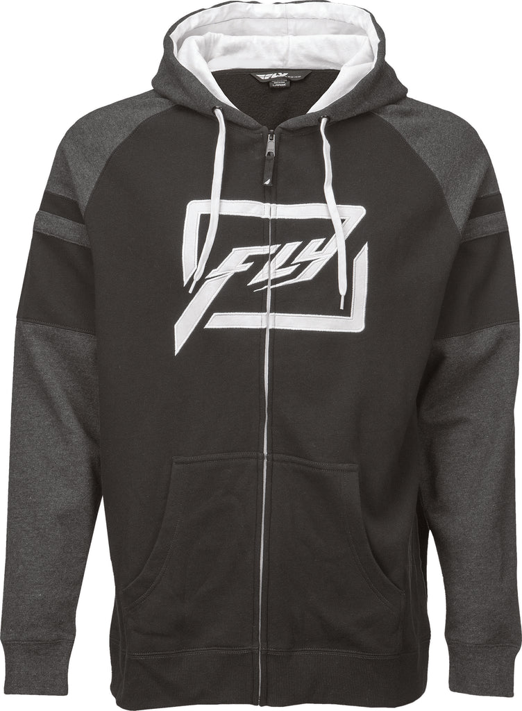 FLY RACING THRESHOLD HOODIE BLACK/HEATHER S 354-6270S-atv motorcycle utv parts accessories gear helmets jackets gloves pantsAll Terrain Depot