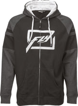 Load image into Gallery viewer, FLY RACING THRESHOLD HOODIE BLACK/HEATHER S 354-6270S-atv motorcycle utv parts accessories gear helmets jackets gloves pantsAll Terrain Depot