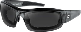 BOBSTER RALLY CONVERTIBLE GLASSES CLR/GRY W/3 REMOVABLE LENSES BRAL001