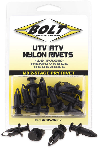 ATV Nylon Rivet Kits 2005-0RRIV-atv motorcycle utv parts accessories gear helmets jackets gloves pantsAll Terrain Depot