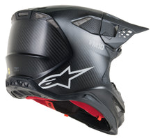 Load image into Gallery viewer, ALPINESTARS S.TECH S-M10 SOLID HELMET CARBON BLACK 2X 8300319-1300-2X