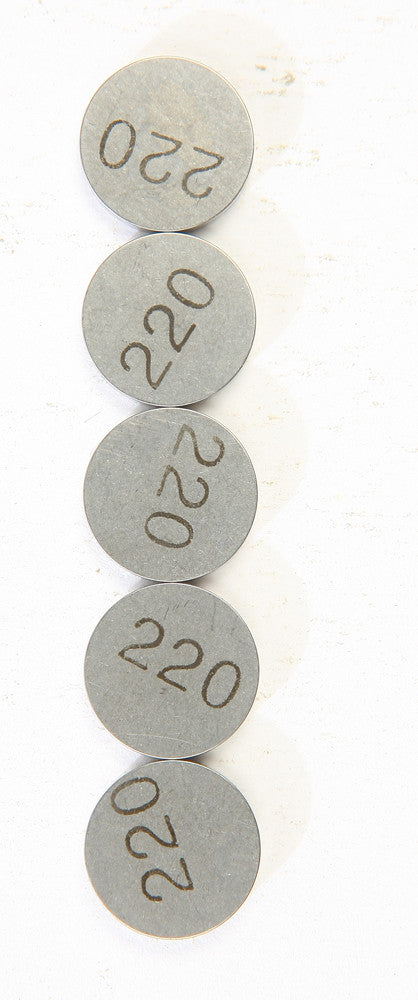 K&L VALVE SHIMS 2.20MMX13MM 5/PK 13-7683