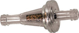 VISU-FILTER SLIMLINE COMPACT BODY FUEL FILTER 3/16-1/4