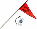 WHIP IT WHITE 7FT LED FLAG 36-2134