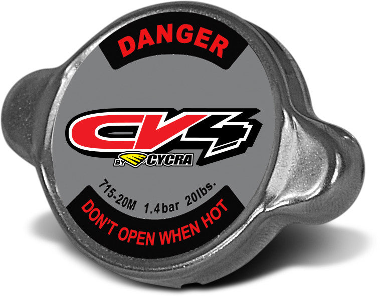 X2 RADIATOR CAP 20LB - 1.4 BAR (HON/KAW/SUZ/YAM) CV715-20M