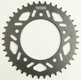VORTEX STEEL REAR SPROCKET BLACK 41T 654AS-41
