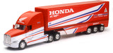NEW-RAY REPLICA 1:32 SEMI TRUCK 17 HONDA RACE TRUCK 10893
