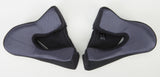 GMAX GM-44 CHEEK PADS 25MM GREY MD G999660