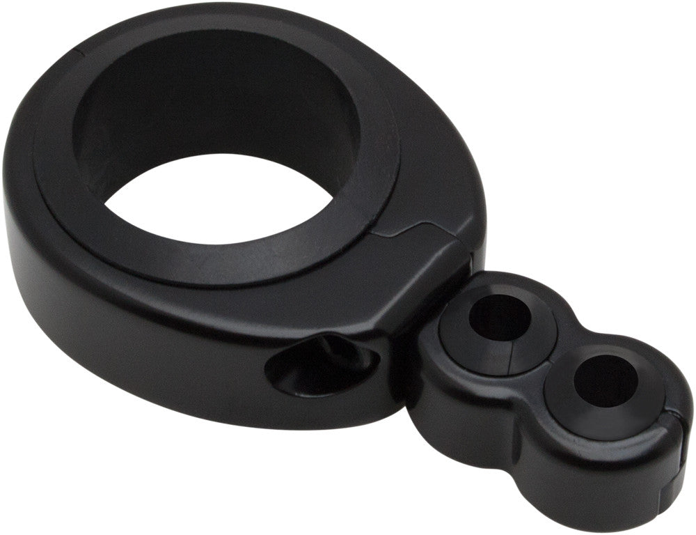 MOTION PRO CABLE CLAMP 1 1/4"-1 1/2" DUAL THR/CLU BLK 11-0091