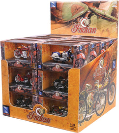 NEW-RAY REPLICA 1:32 SPORT SCOUT SET ASSORTED INDIAN MODELS 6067