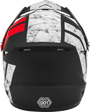 Load image into Gallery viewer, GMAX MX-46 OFF-ROAD DOMINANT HELMET MATTE BLACK/WHITE/RED SM G3464354