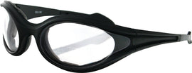BOBSTER FOAMERZ SUNGLASSES BLACK W/CLEAR LENS ES114C-atv motorcycle utv parts accessories gear helmets jackets gloves pantsAll Terrain Depot