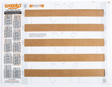 WOODYS STUDDING TEMPLATE 2.86 PITCH 2-PLY 286T-TEMP-2-1