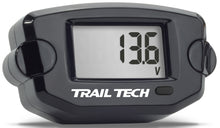 Load image into Gallery viewer, TRAIL TECH VOLTAGE METER BLACK 742-V00-BL