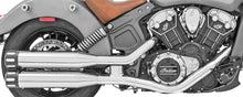 Load image into Gallery viewer, FREEDOM EAGLE SLIP-ONS 4" CHROME W/BLACK TIP SCOUT IN00070