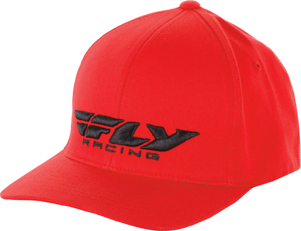 FLY RACING FLY PODIUM HAT RED YOUTH 351-0382Y-atv motorcycle utv parts accessories gear helmets jackets gloves pantsAll Terrain Depot
