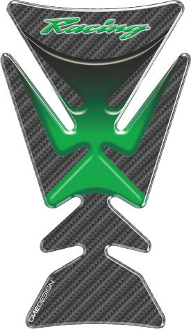 ONE EMBLEMS TANKPAD RACING GREEN CERMEDVP