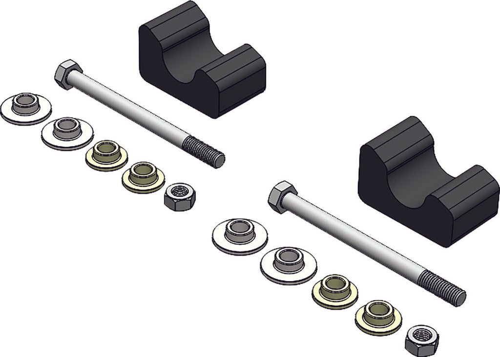 SLYDOG PR /SLY DOG MOUNT KIT A/C HCR /10MM 04-B001-2