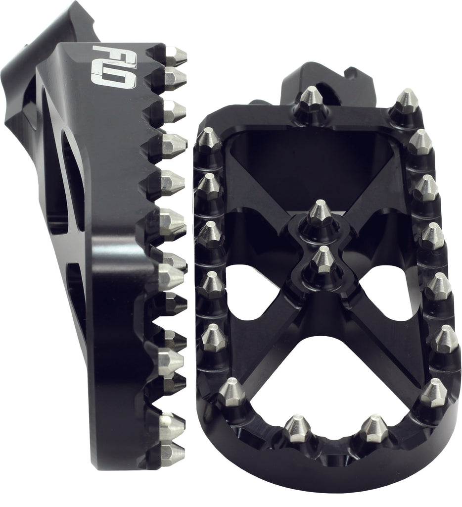 FLO MOTORSPORTS ADVENTURE/SNOW FOOTPEG BLACK SPEG-792BLK
