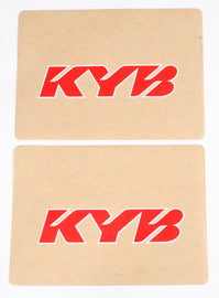 D'COR UPPER FORK DECAL KYB RED 40-80-123